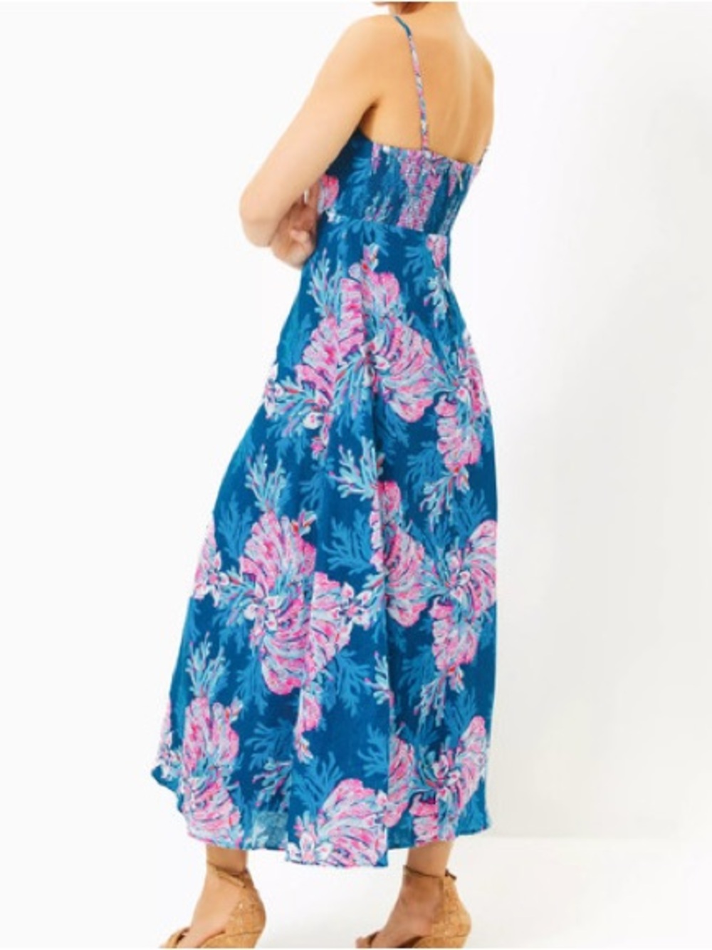 Lilly Pulitzer Jorgian Linen Midi Dress - Picture 2 of 10